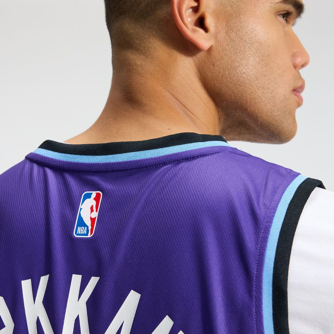 Lauri Markkanen Utah Jazz Fanatics Fast Break Replica Jersey - Icon Edition - Purple