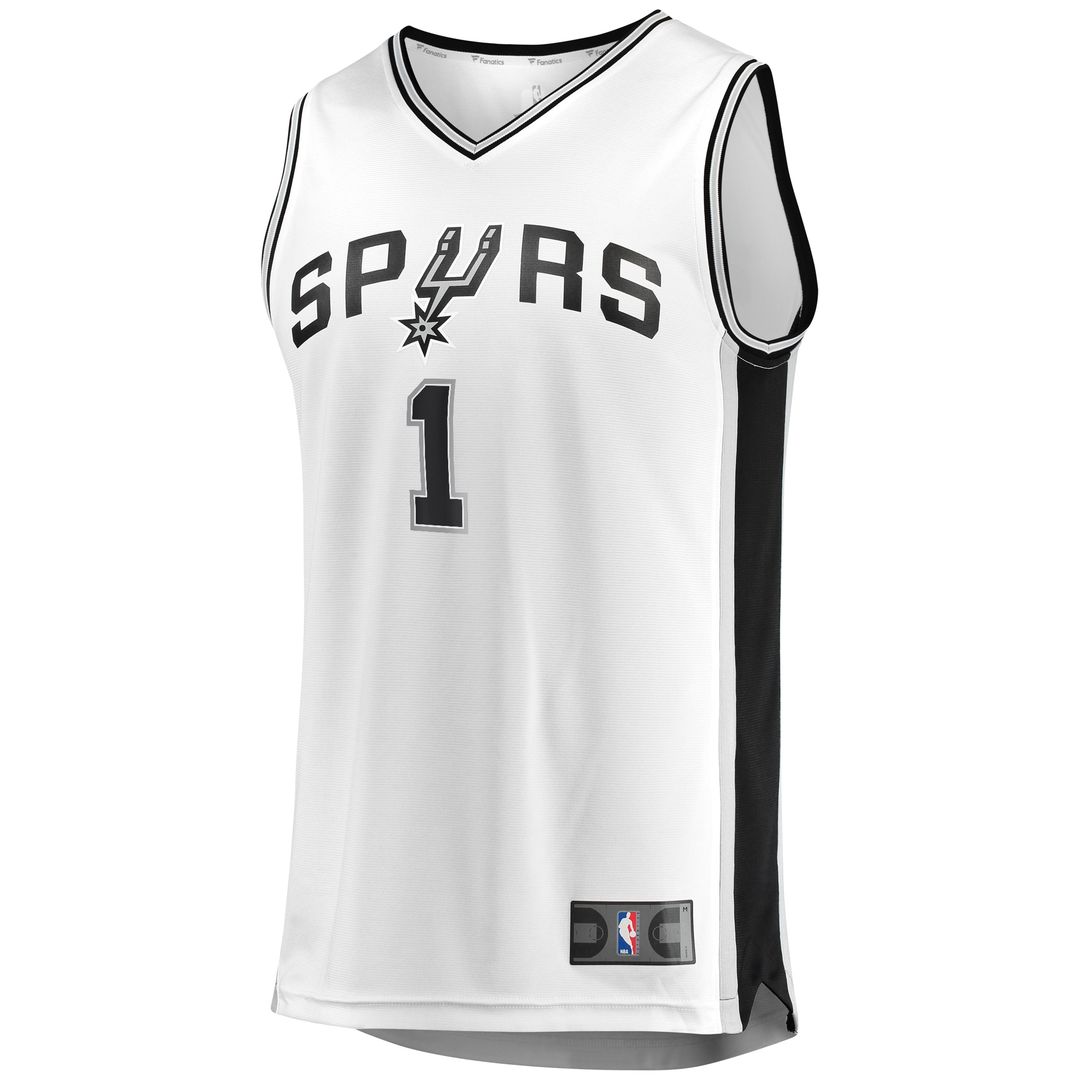 Victor Wembanyama San Antonio Spurs Fanatics Fast Break Player Replica Jersey - Association Edition - White