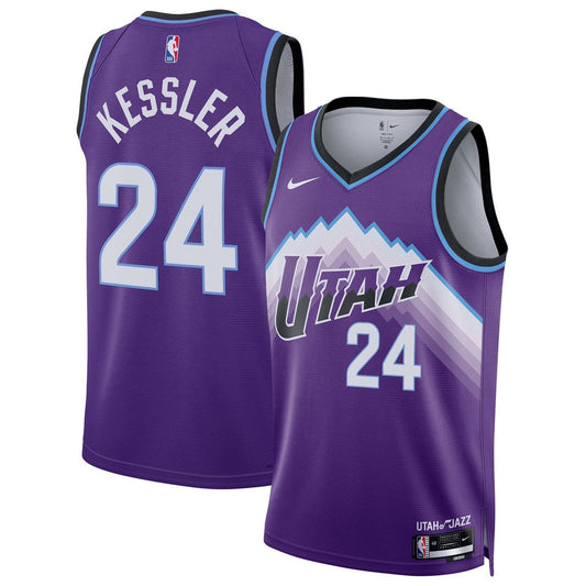 Walker Kessler Utah Jazz Nike Unisex Swingman Jersey - Icon Edition - Purple