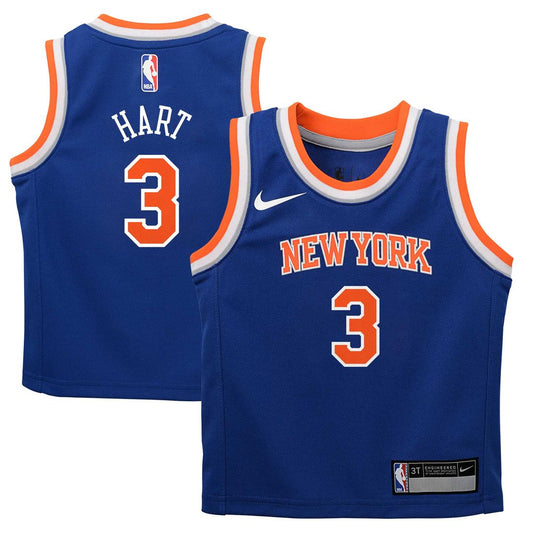 Josh Hart New York Knicks Nike Preschool Replica Swingman Jersey - Icon Edition - Blue