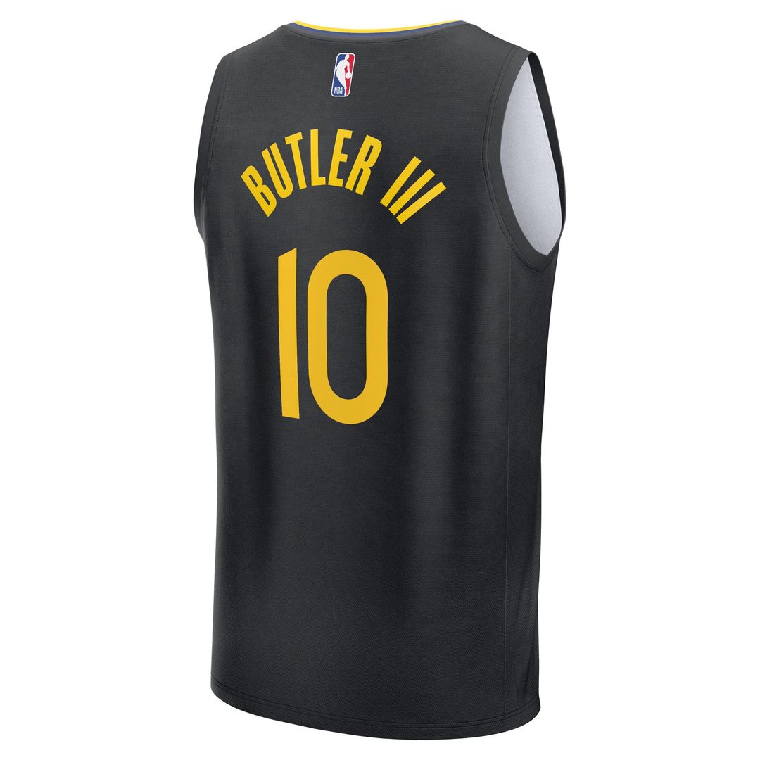 Jimmy Butler III Golden State Warriors Fanatics Fast Break Player Replica Jersey - Statement Edition - Black