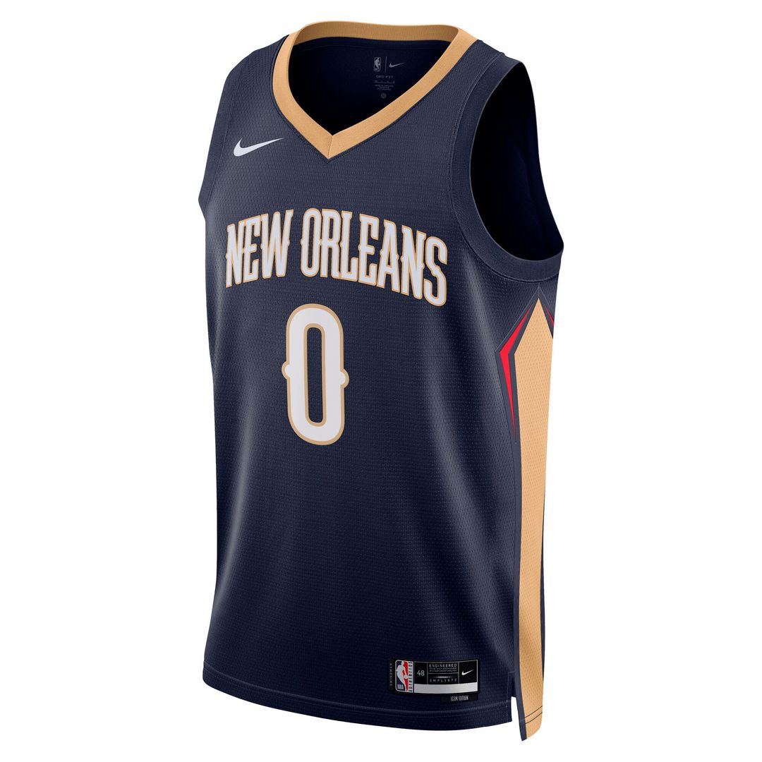 Jeremiah Fears New Orleans Pelicans Nike Unisex Player Swingman Jersey - Icon Edition - Navy