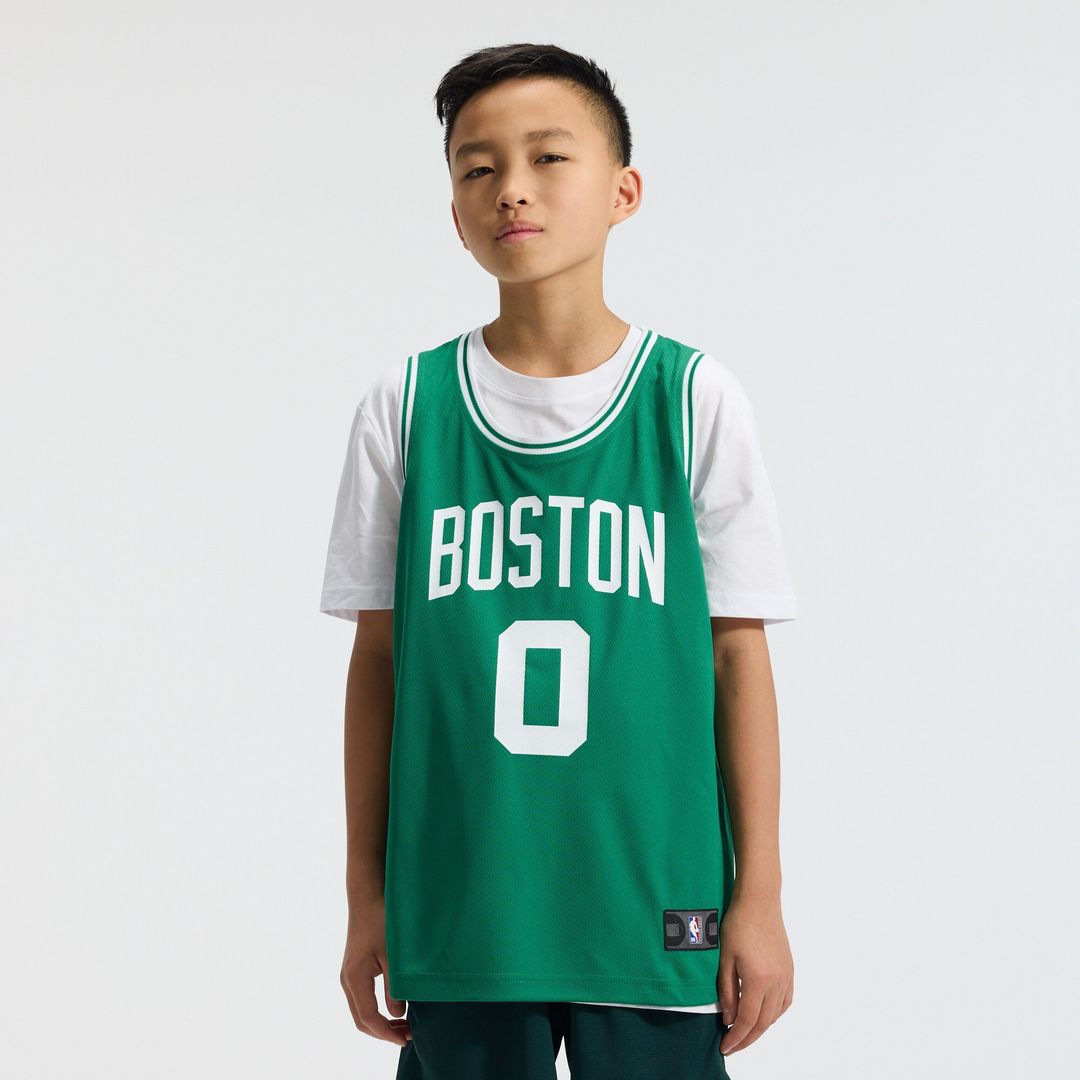 Jayson Tatum Boston Celtics Fanatics Youth Fast Break Player Replica Jersey - Icon Edition - Kelly Green
