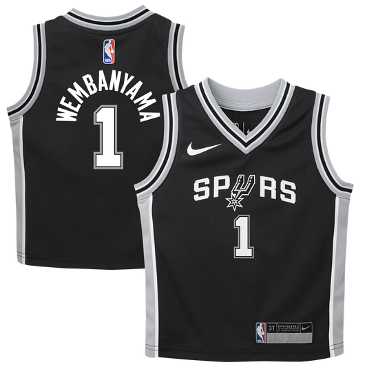 Victor Wembanyama San Antonio Spurs Nike Infant Swingman Jersey - Icon Edition - Black