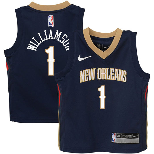 Zion Williamson New Orleans Pelicans Nike Toddler Player Swingman Jersey - Icon Edition - Navy