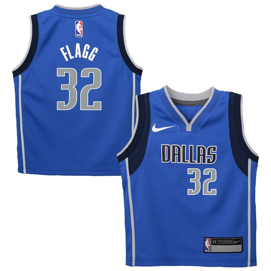 Cooper Flagg Dallas Mavericks Nike Preschool Player Swingman Jersey - Blue - Icon Edition