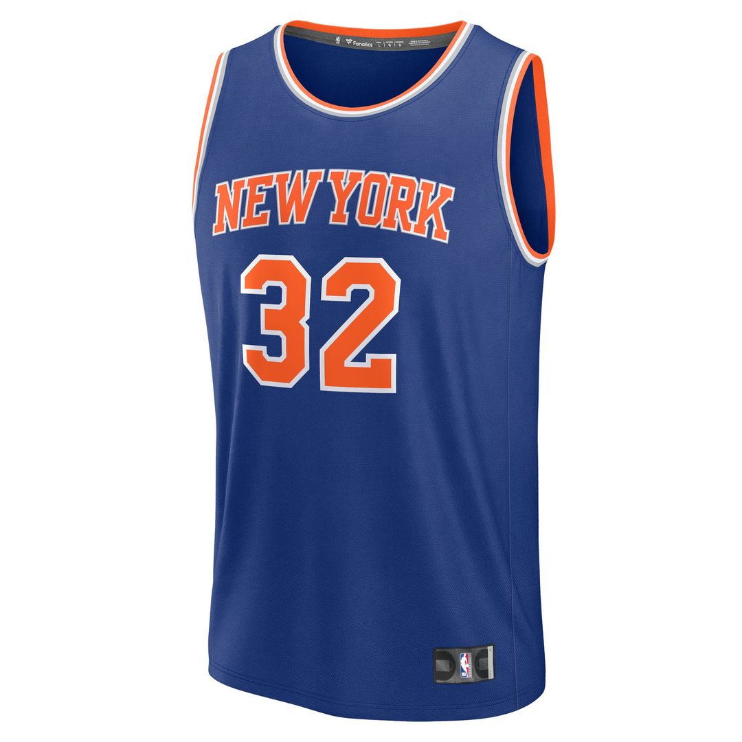 Karl - Anthony Towns New York Knicks Fanatics Youth Fast Break Player Replica Jersey - Blue - Icon Edition