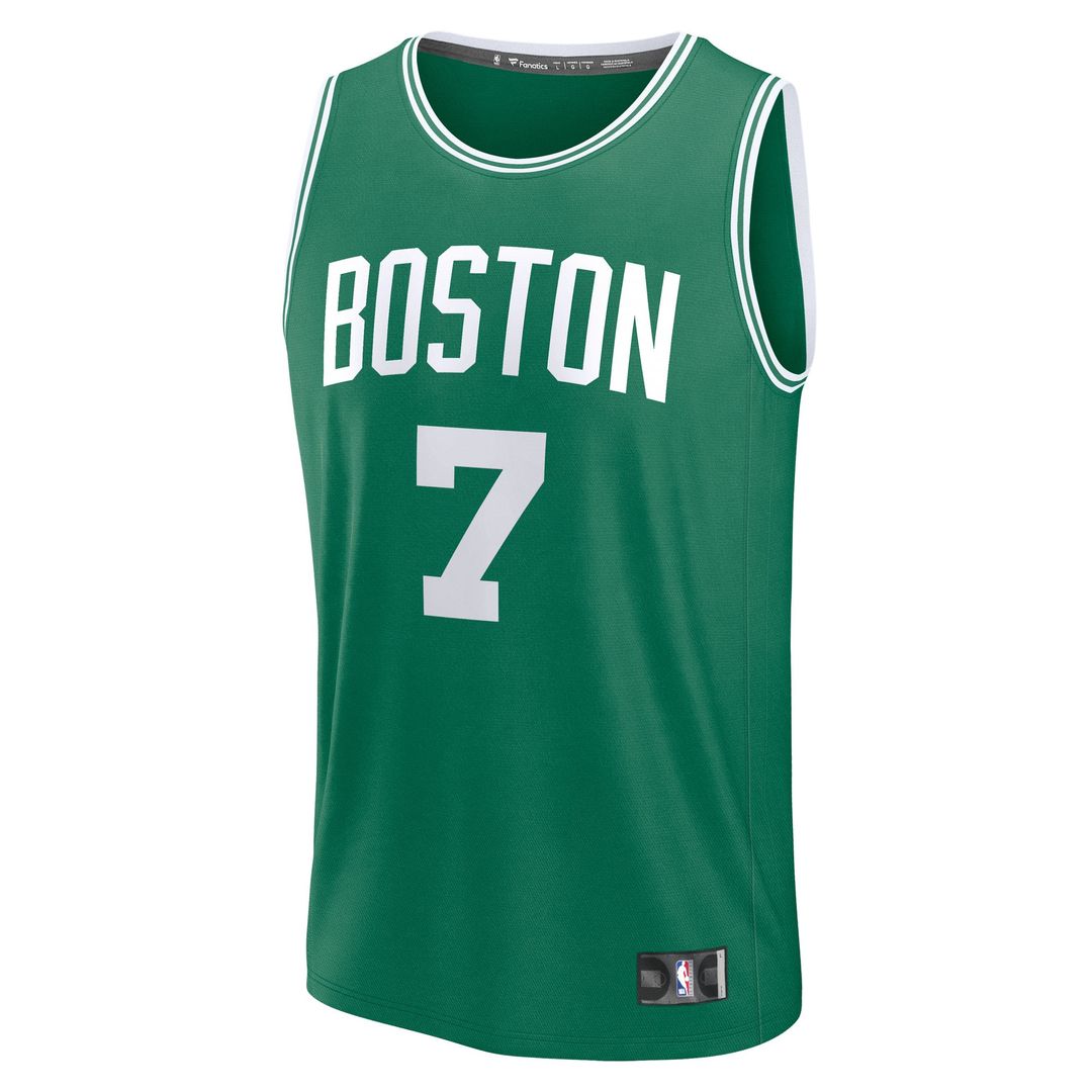 Jaylen Brown Boston Celtics Fanatics Fast Break Player Replica Jersey - Icon Edition - Kelly Green