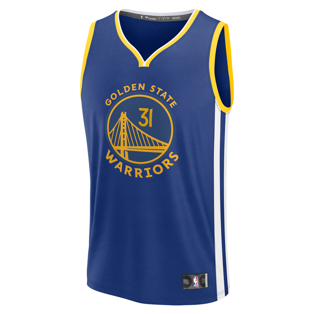 Seth Curry Golden State Warriors Fanatics Fast Break Replica Jersey - Blue - Icon Edition