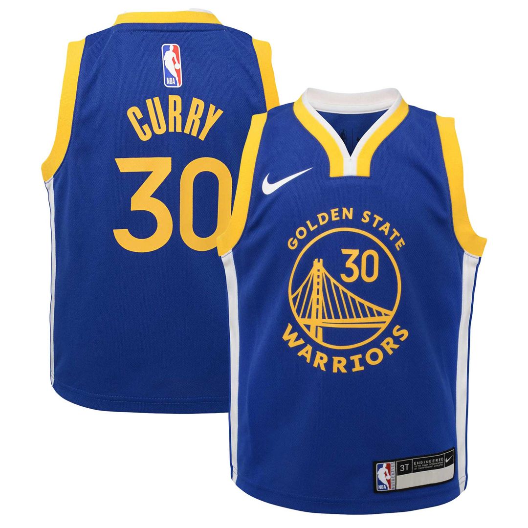 Stephen Curry Golden State Warriors Nike Toddler Player Swingman Jersey - Icon Edition - Royal