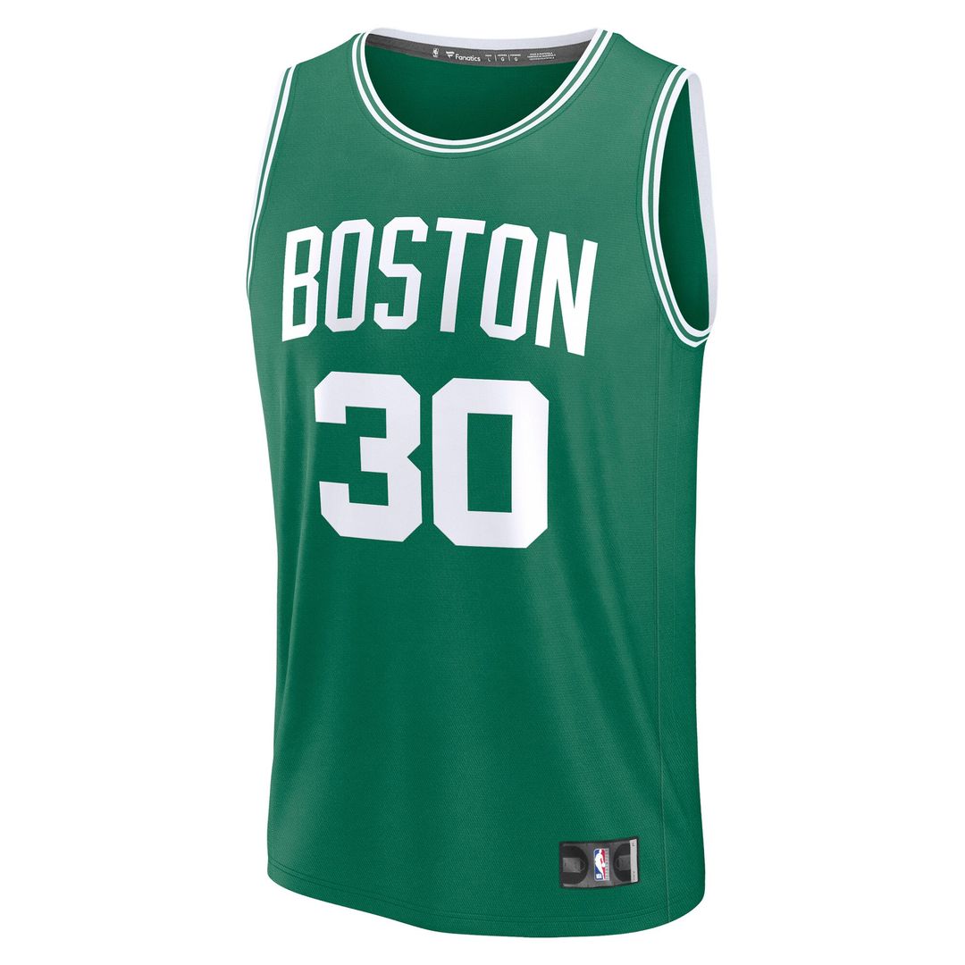 Sam Hauser Boston Celtics Fanatics Fast Break Player Replica Jersey - Icon Edition - Kelly Green