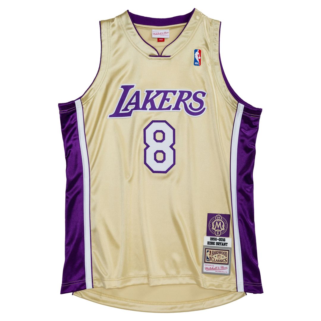 Kobe Bryant Los Angeles Lakers Mitchell & Ness Hall of Fame Class of 2020 #8 Authentic Jersey - Purple