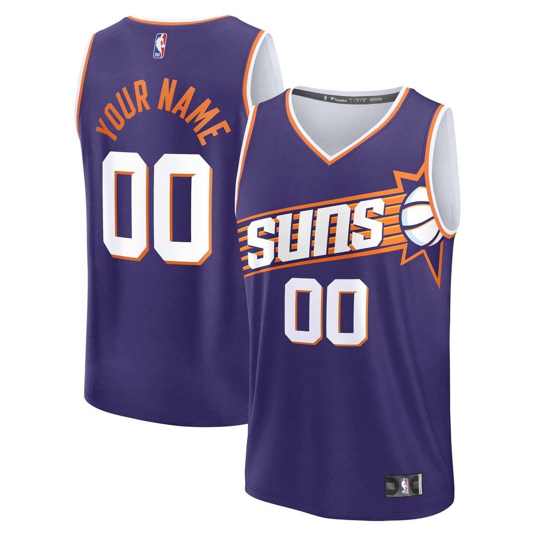 Phoenix Suns Fanatics Fast Break Custom Jersey - Association Edition - White
