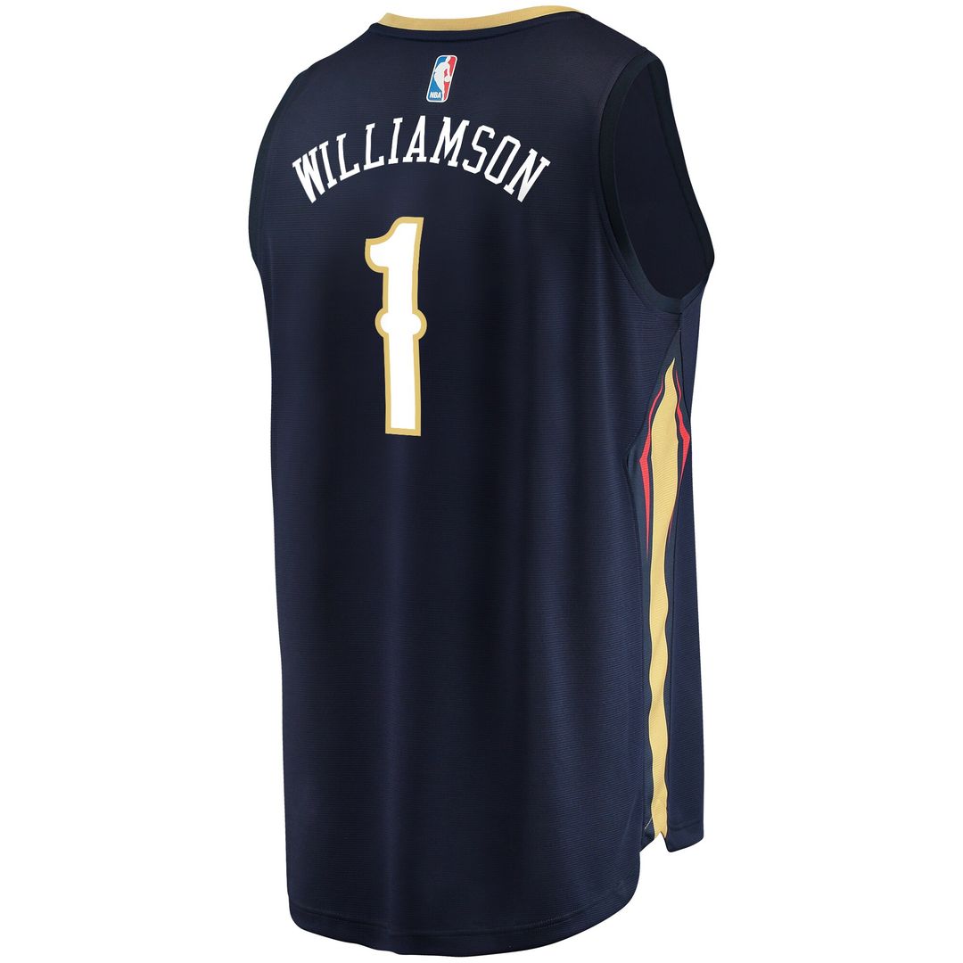 Zion Williamson New Orleans Pelicans Fanatics Replica Fast Break Jersey Red - Statement Edition