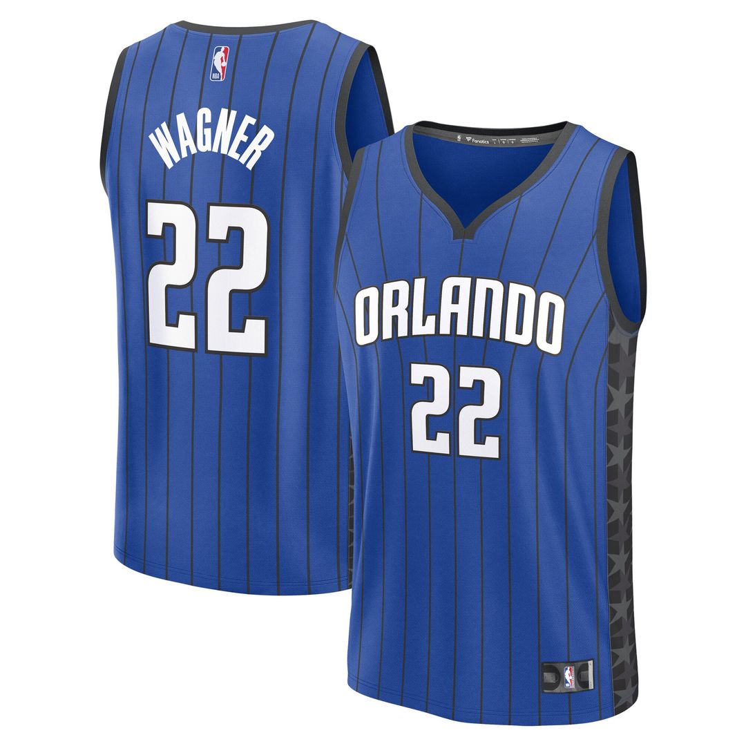 Franz Wagner Orlando Magic Fanatics Fast Break Player Replica Jersey - Statement Edition - Blue
