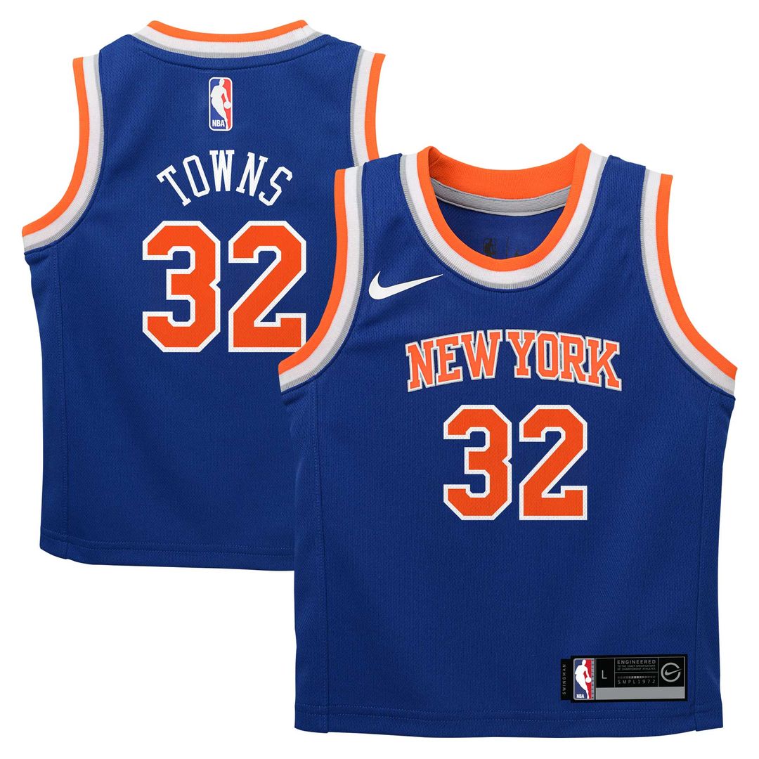 Karl - Anthony Towns New York Knicks Nike Toddler Replica Swingman Jersey - Blue - Icon Edition