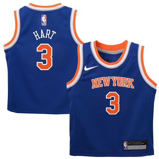 Josh Hart New York Knicks Nike Toddler Replica Swingman Jersey - Icon Edition - Blue
