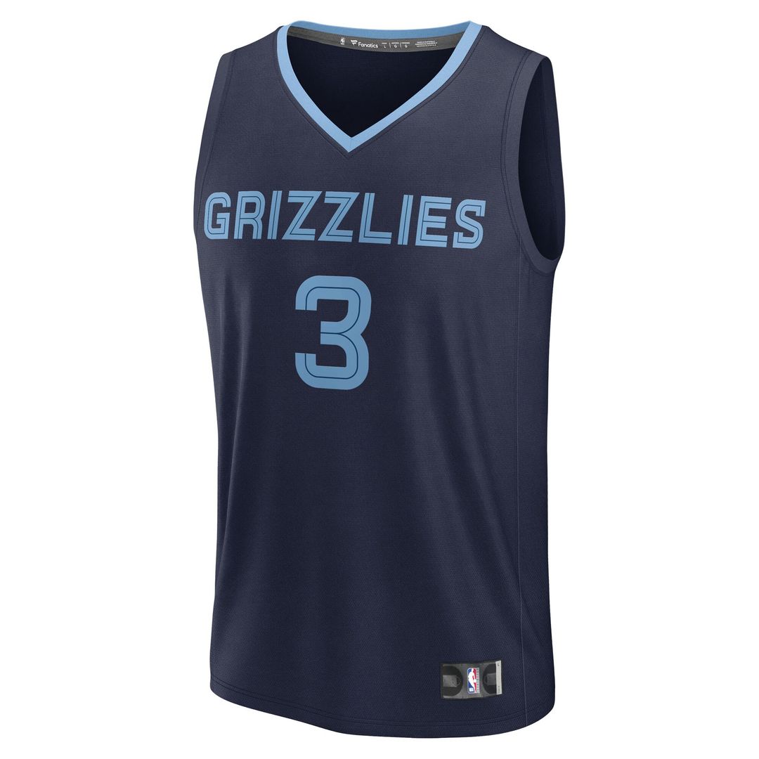 Kentavious Caldwell - Pope Memphis Grizzlies Fanatics Youth Fast Break Player Replica Jersey - Icon Edition - Navy