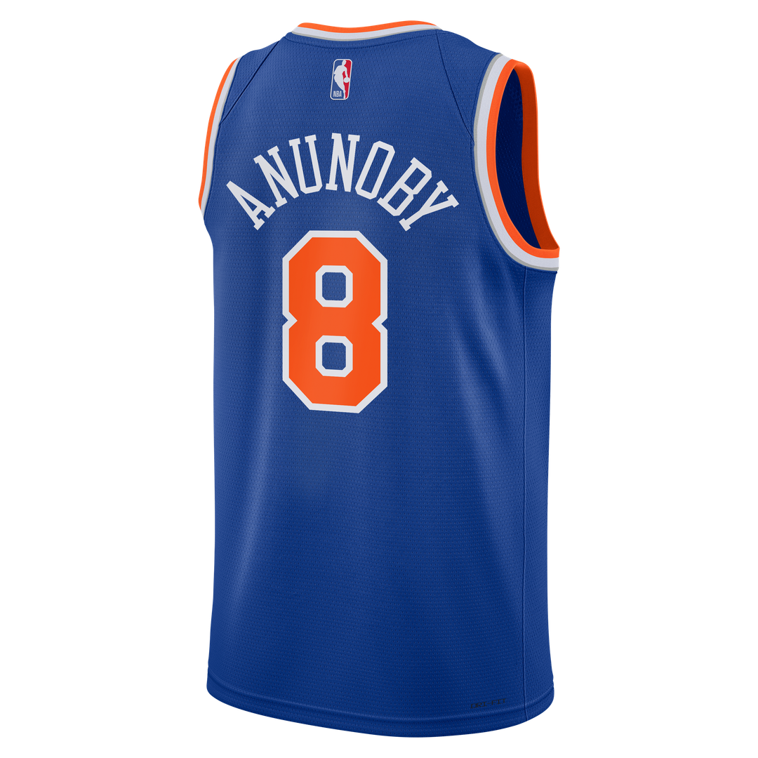 OG Anunoby New York Knicks Nike Youth Swingman Jersey - Icon Edition - Blue