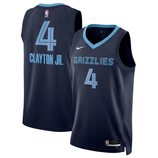 Walter Clayton Jr. Memphis Grizzlies Nike Unisex Swingman Jersey - Icon Edition - Navy