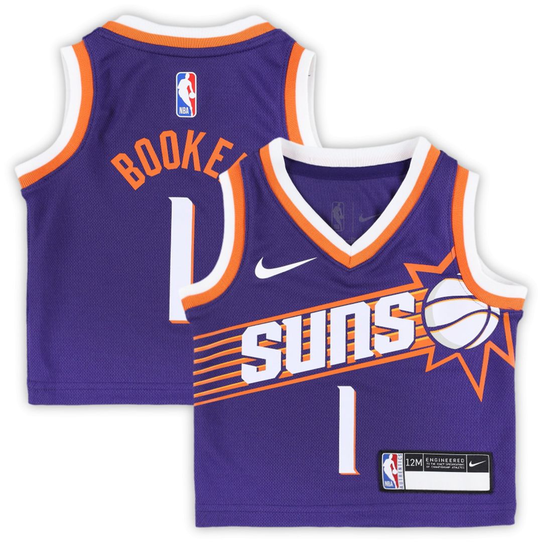 Devin Booker Phoenix Suns Nike Infant Player Swingman Jersey - Icon Edition - Purple