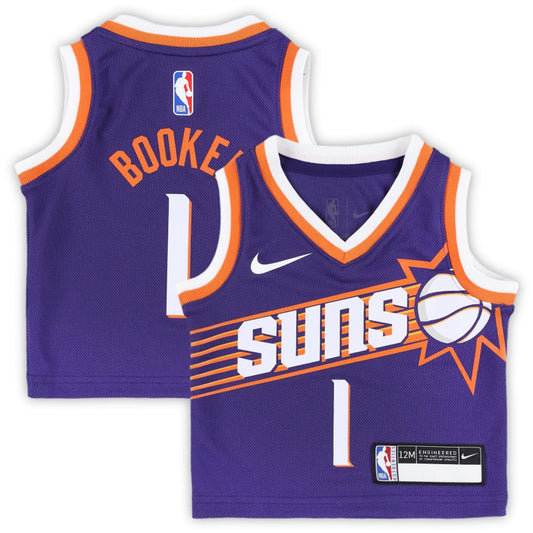Devin Booker Phoenix Suns Nike Infant Player Swingman Jersey - Icon Edition - Purple