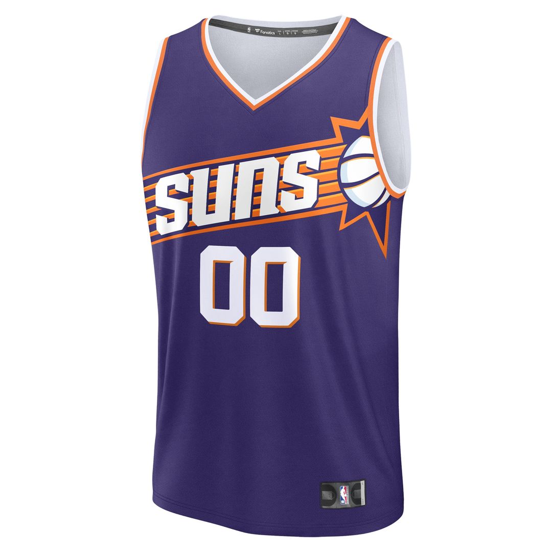 Phoenix Suns Fanatics Youth Fast Break Custom Replica Jersey - Purple - Icon Edition