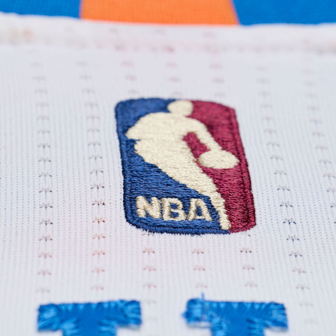 Carmelo Anthony New York Knicks Mitchell & Ness 2015 - 16 Hardwood Classics Authentic Jersey - White