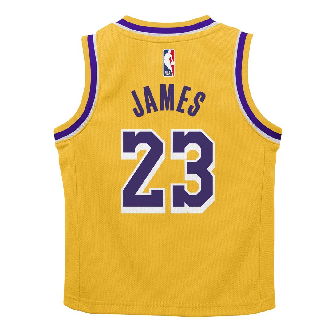 LeBron James Los Angeles Lakers Nike Toddler Player Swingman Jersey - Icon Edition - Gold