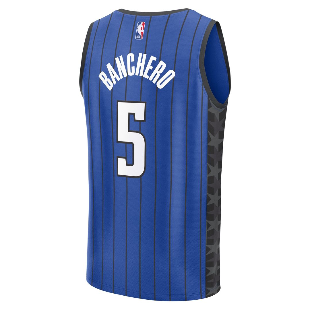 Paolo Banchero Orlando Magic Fanatics Youth Fast Break Player Replica Jersey - Statement Edition - Blue