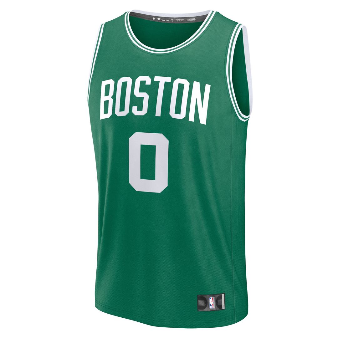 Jayson Tatum Boston Celtics Fanatics Youth Fast Break Player Replica Jersey - Icon Edition - Kelly Green