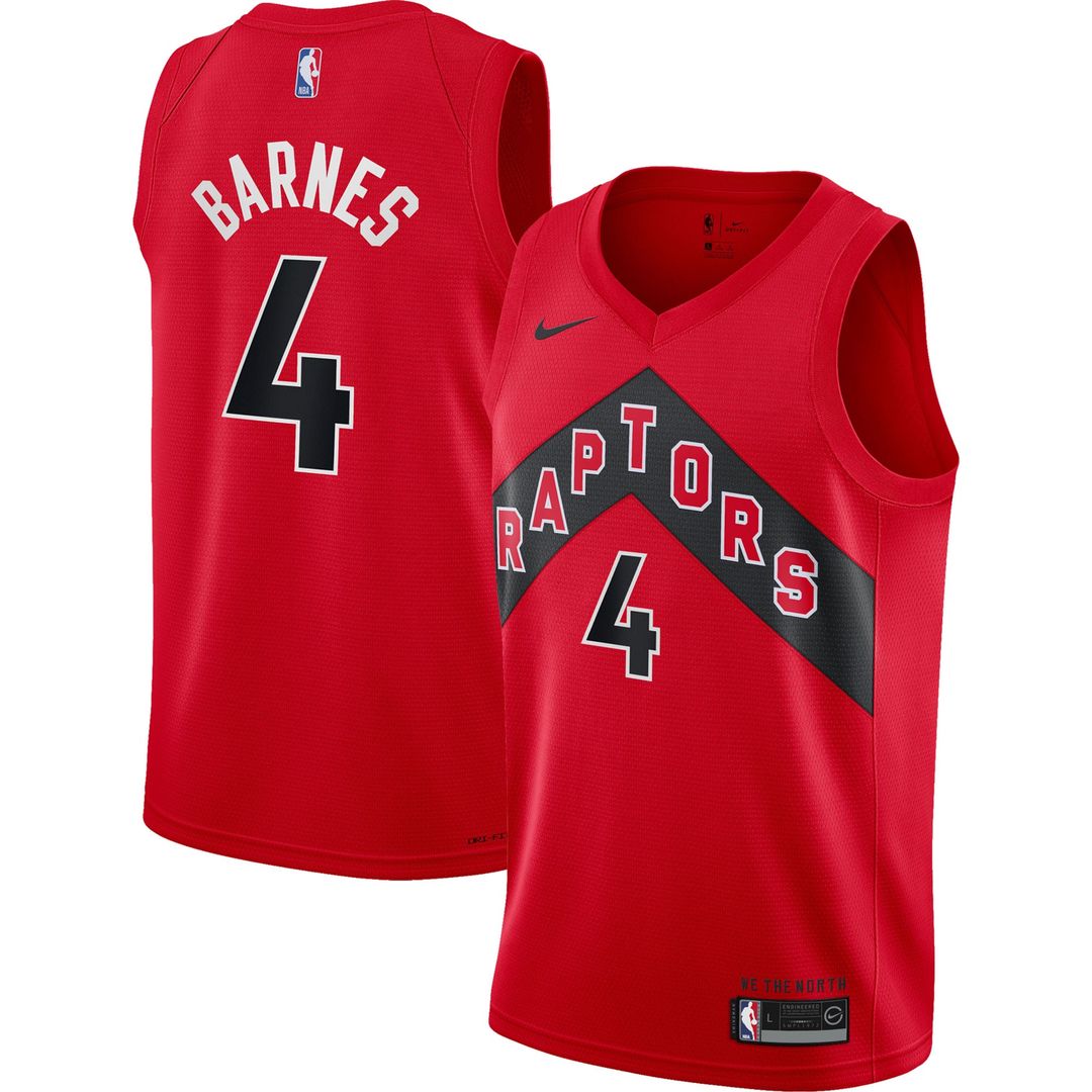 Scottie Barnes Toronto Raptors Nike Youth Swingman Jersey - Association Edition - White
