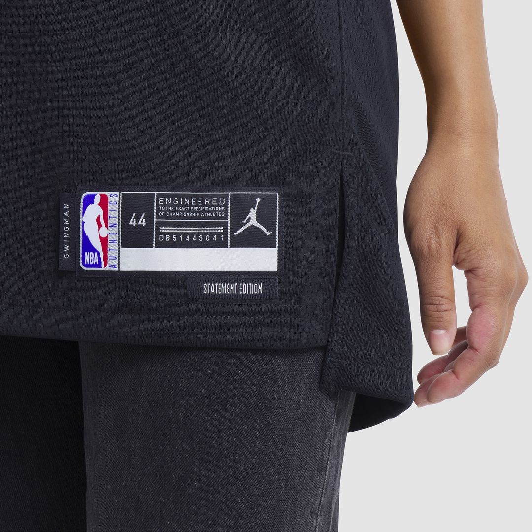 Jaylen Brown Boston Celtics Jordan Brand Unisex Swingman Jersey - Statement Edition - Black