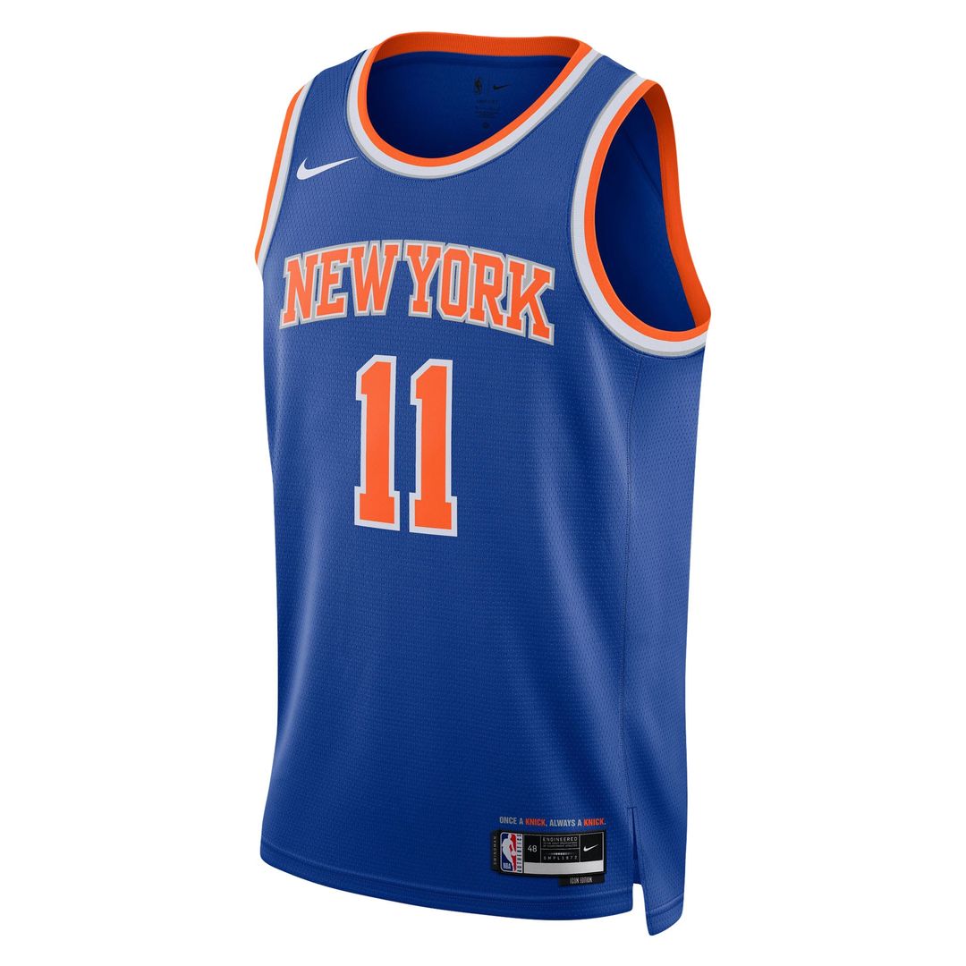 Jalen Brunson New York Knicks Nike Unisex Swingman Jersey - Icon Edition - Blue