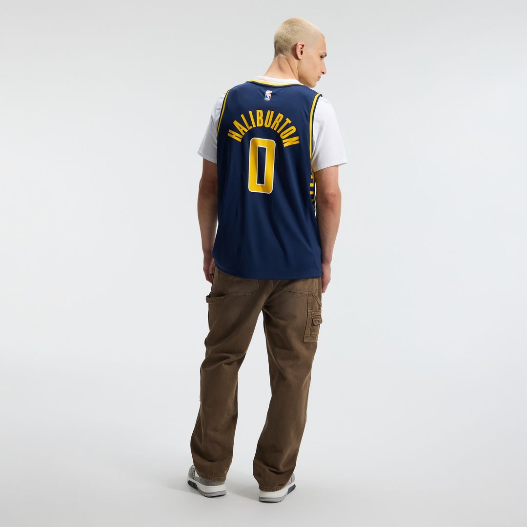 Tyrese Haliburton Indiana Pacers Fanatics Fast Break Replica Jersey - Navy - Icon Edition