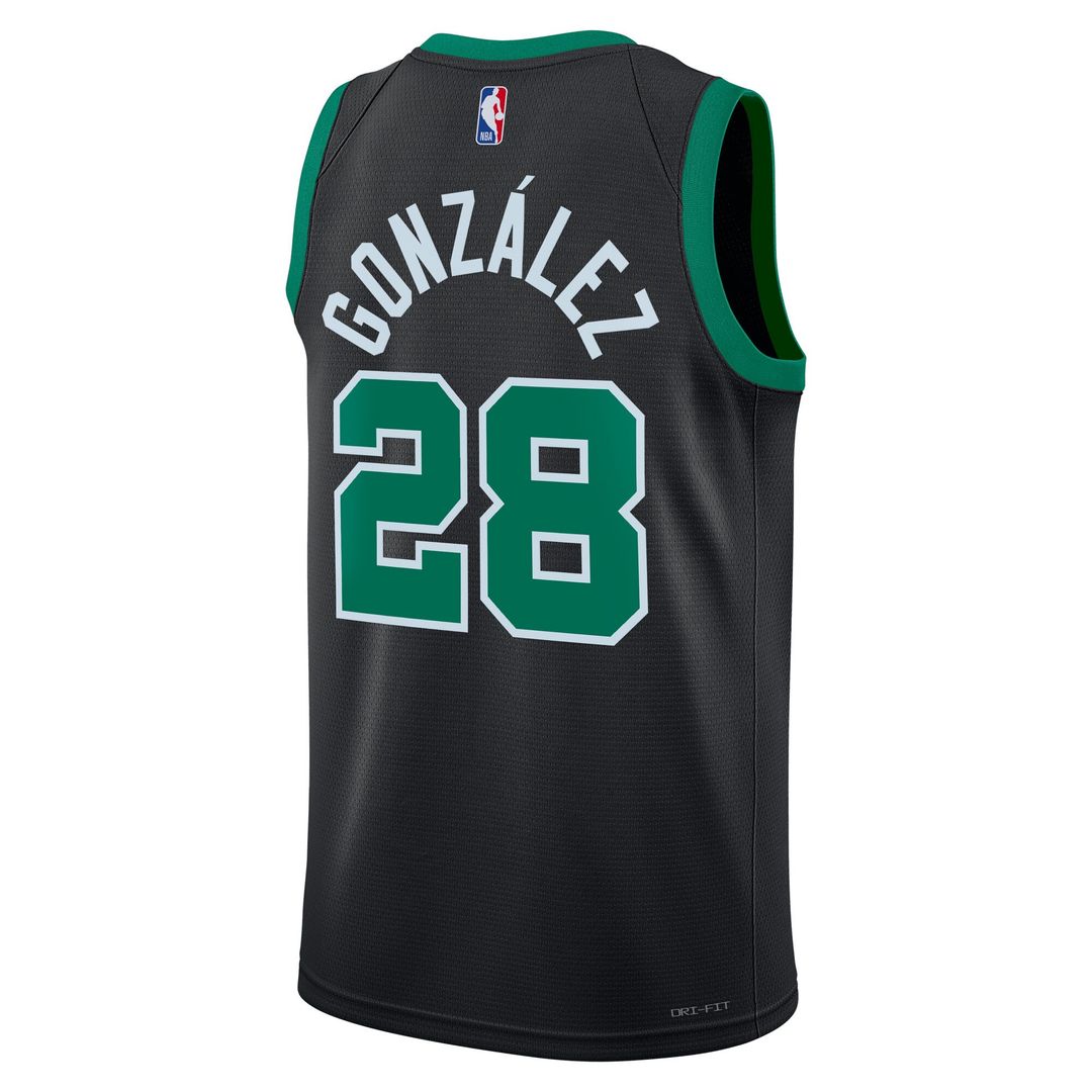Hugo González Boston Celtics Jordan Brand Unisex Swingman Jersey - Black - Statement Edition