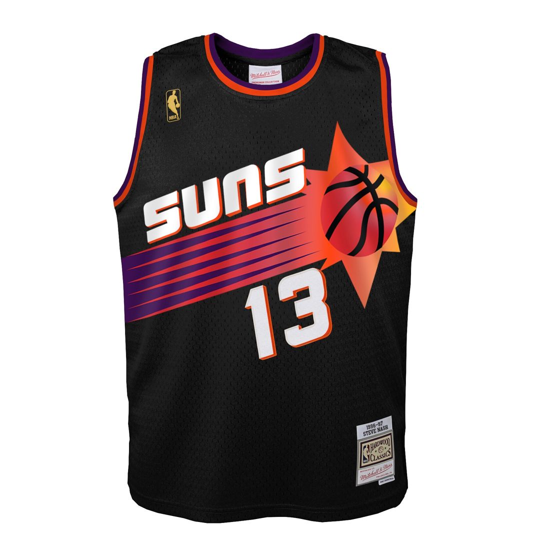 Steve Nash Phoenix Suns Mitchell & Ness Toddler 1996/97 Swingman Jersey - Black