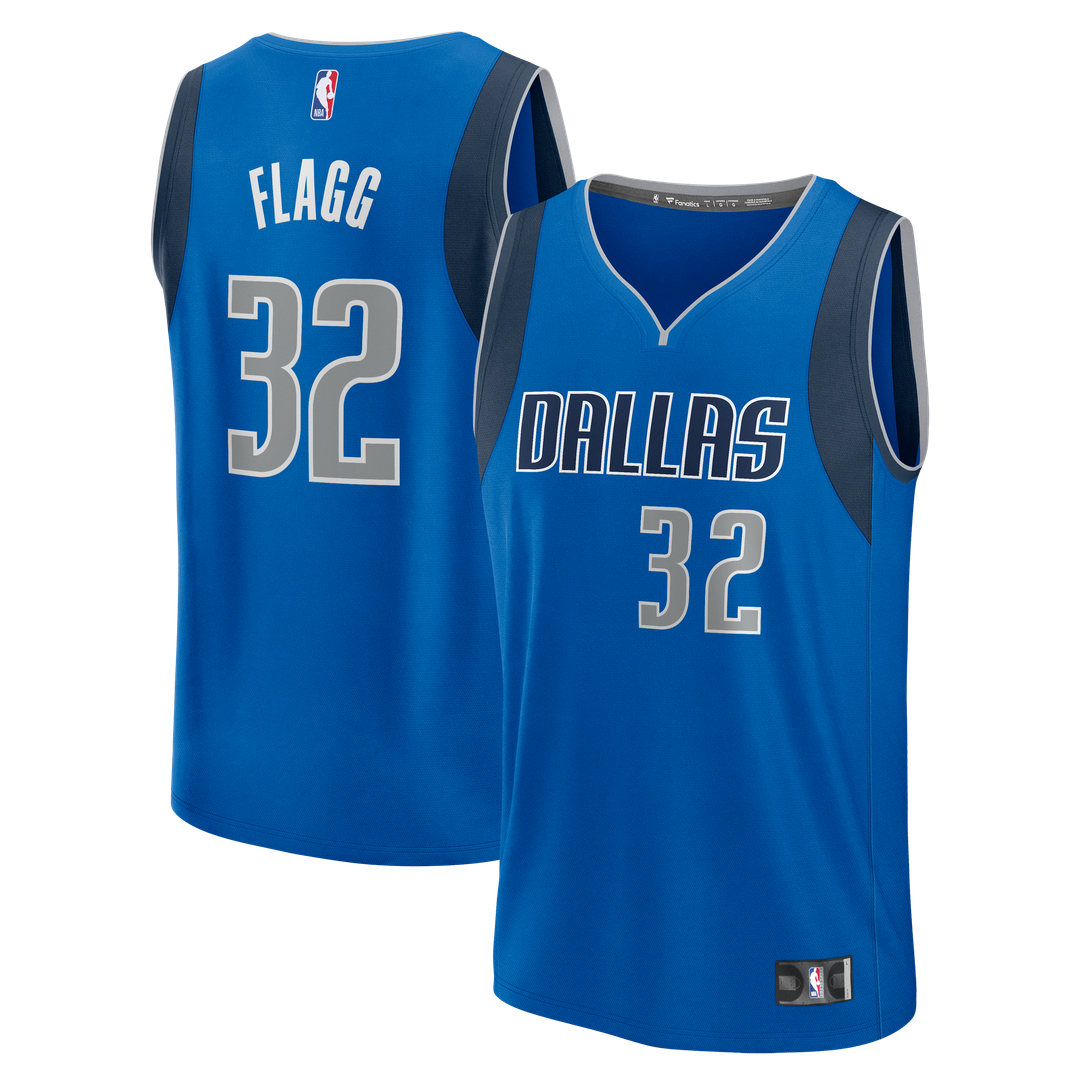 Cooper Flagg Dallas Mavericks Fanatics Youth 2025 NBA Draft First Round Pick Fast Break Replica Jersey - Icon Edition - Blue