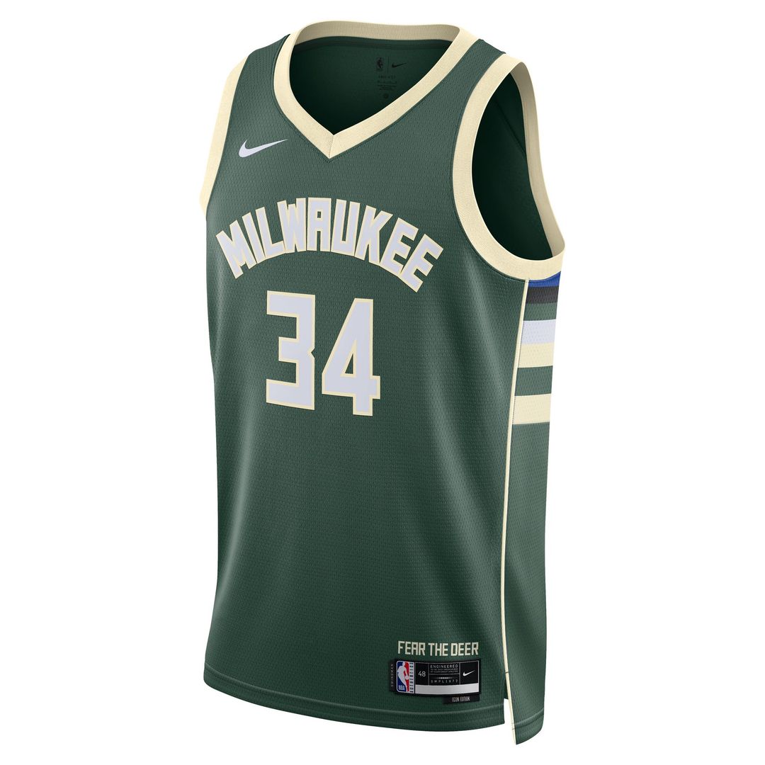 Giannis Antetokounmpo Milwaukee Bucks Nike Unisex Swingman Jersey - Association Edition - White
