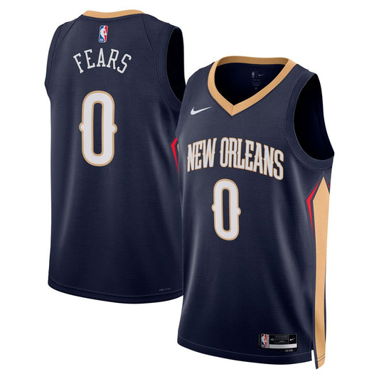 Jeremiah Fears New Orleans Pelicans Nike Unisex Player Swingman Jersey - Icon Edition - Navy
