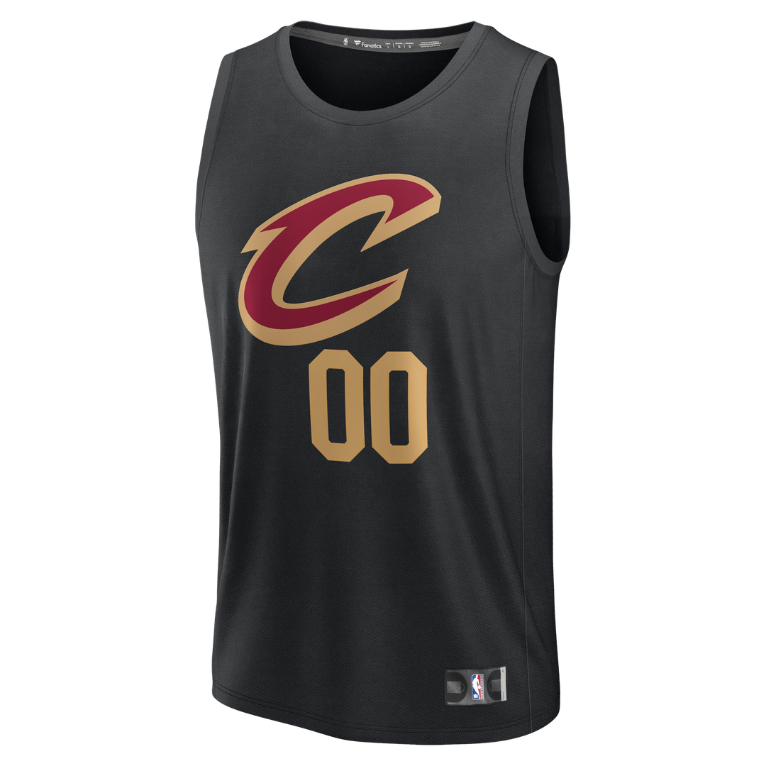 Cleveland Cavaliers Fanatics Youth Fastbreak Custom Jersey - Association Edition - White