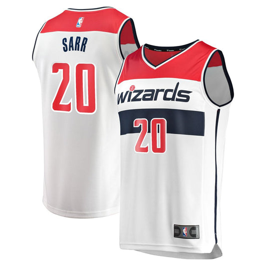 Alexandre Sarr Washington Wizards Fanatics Youth Fast Break Player Replica Jersey - Association Edition - White