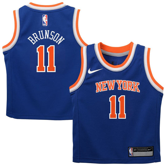 Jalen Brunson New York Knicks Nike Toddler Replica Swingman Jersey - Icon Edition - Blue