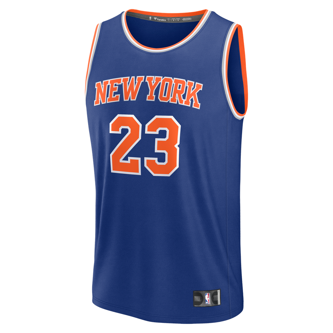 Mitchell Robinson New York Knicks Fanatics Youth Fast Break Replica Jersey - Blue - Icon Edition