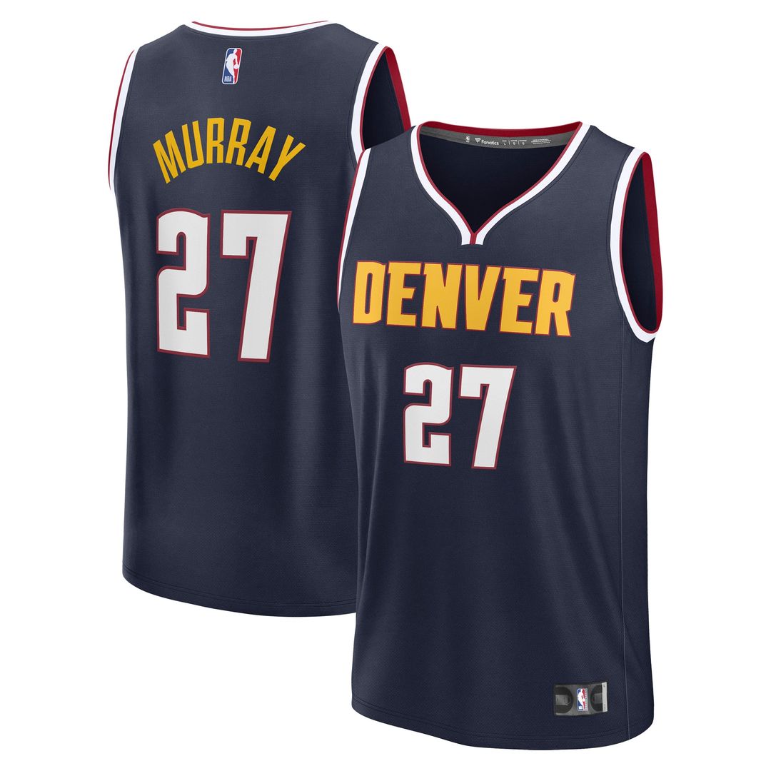 Jamal Murray Denver Nuggets Fanatics Fast Break Player Replica Jersey - Icon Edition - Navy