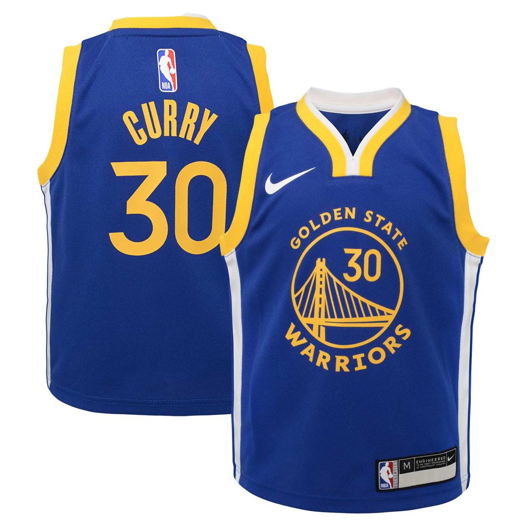 Stephen Curry Golden State Warriors Nike Preschool Dri - FIT Player Swingman Jersey - Icon Edition - Royal