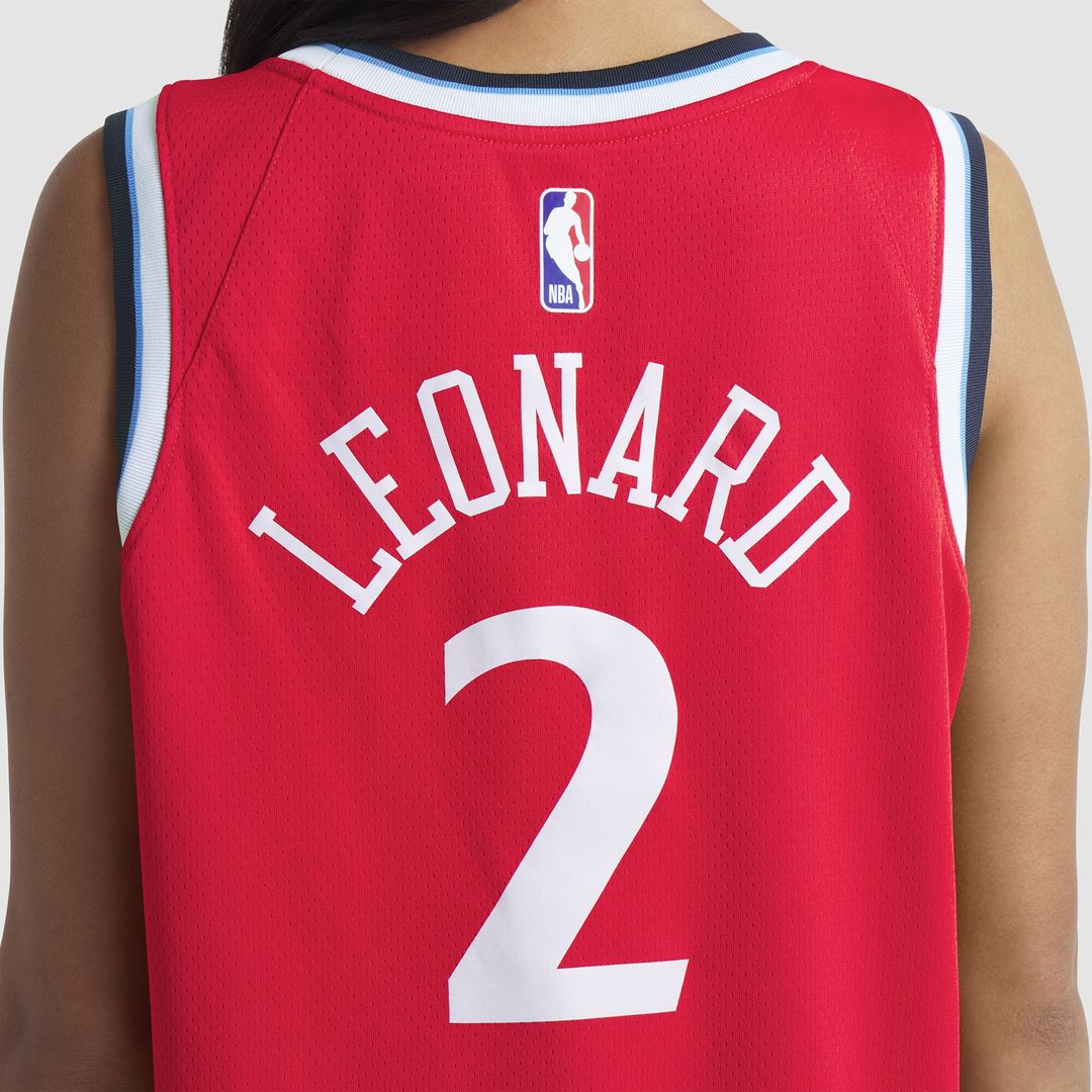 Kawhi Leonard LA Clippers Jordan Brand Unisex 2024/25 Swingman Jersey - Statement Edition - Red