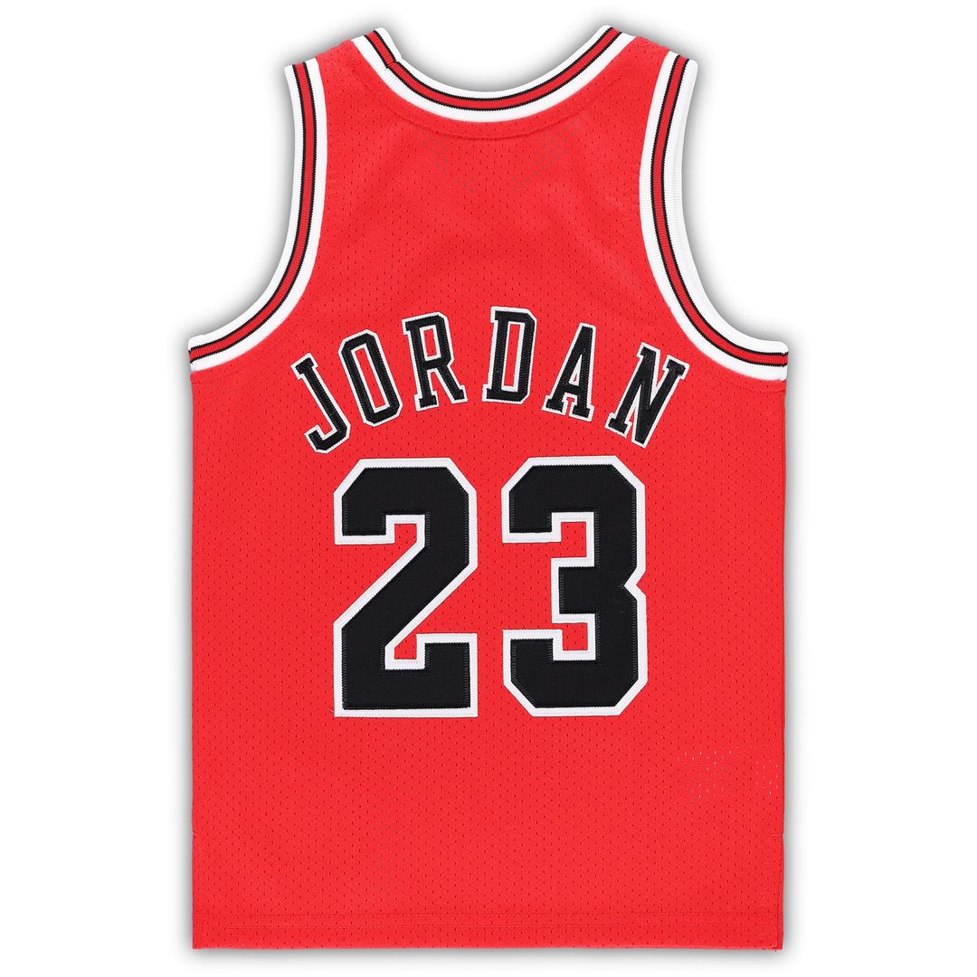 Michael Jordan Chicago Bulls Mitchell & Ness Preschool 1997/98 Hardwood Classics Authentic Jersey - Red