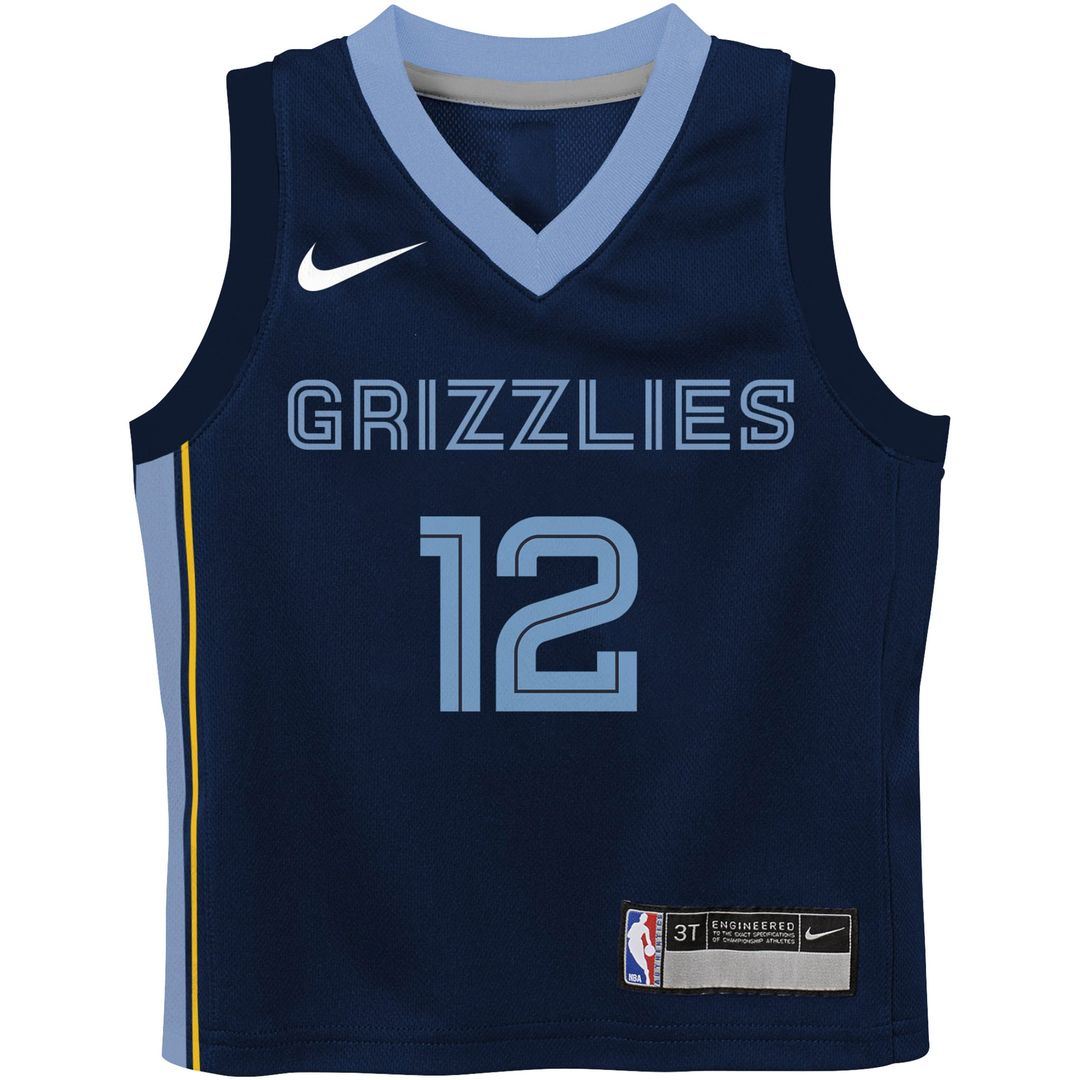 Ja Morant Memphis Grizzlies Nike Toddler Player Swingman Jersey - Icon Edition - Navy