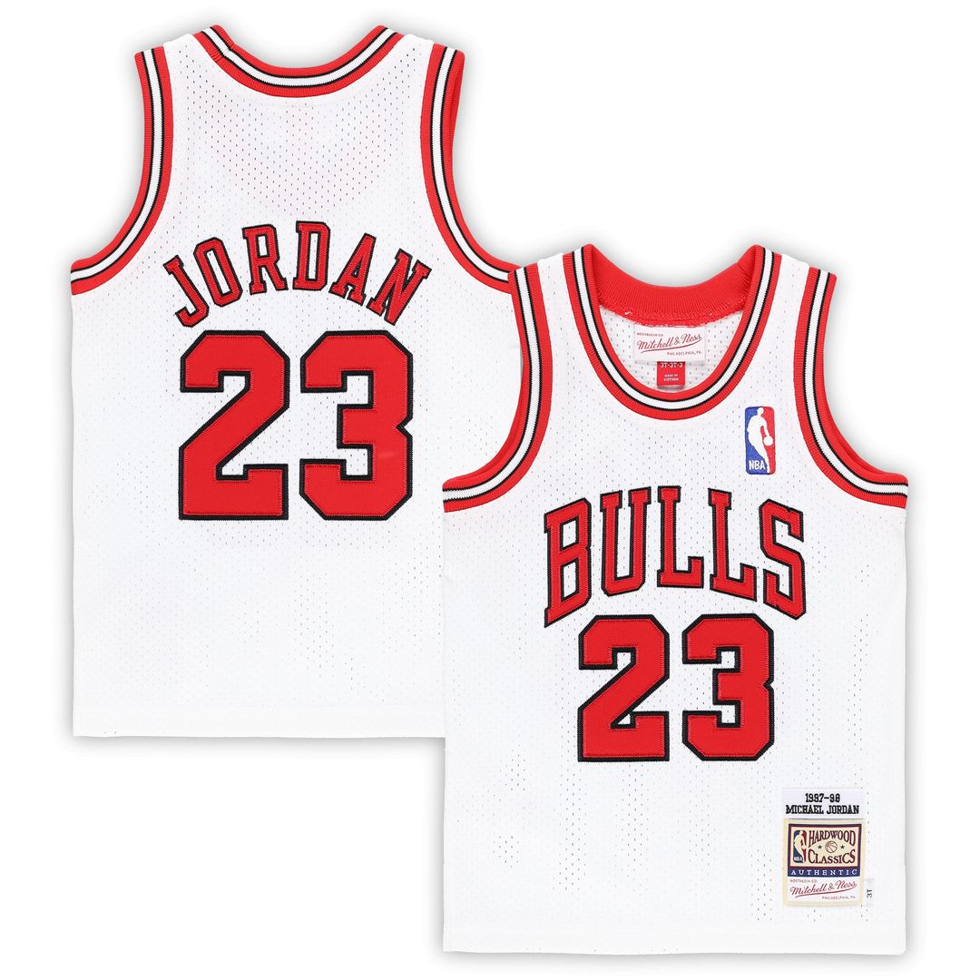 Michael Jordan Chicago Bulls Mitchell & Ness Toddler 1996/97 Hardwood Classics Authentic Jersey - Black